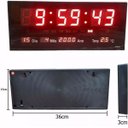 Ver imagem 4 de Relógio Parede Led Digital Temperatura Calendário Alarme LE-2111