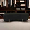 Ver imagem 7 de Puff Decorativo Alana Veludo Preto