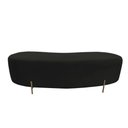 Ver imagem 4 de Puff Decorativo Alana Veludo Preto