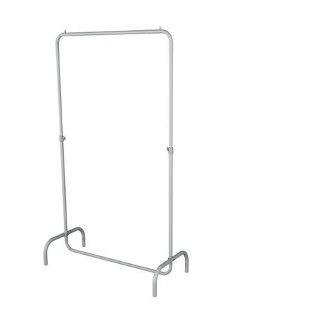 Arara para Roupas, Cabideiro 1,00 Metro Branco