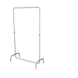 Arara para roupas, cabideiro 1,00 metro Branco - 1