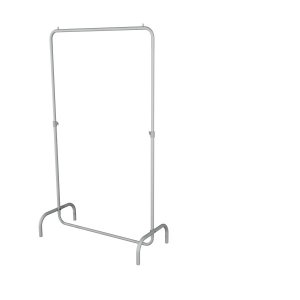 Arara para roupas, cabideiro 1,00 metro Branco
