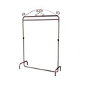 Ver imagem 1 de Arara para roupas, Cabideiro Retro Vintage 1,20m cobre envelhecido