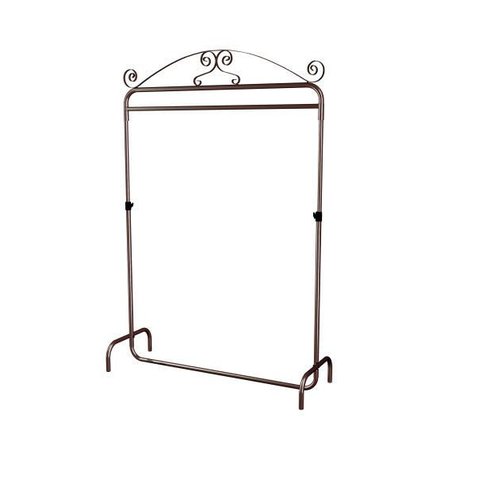 Arara para Roupas, Cabideiro Vintage 1,00m Cor Cobre Envelhecido