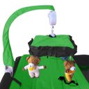 Ver imagem 4 de Berço Portátil Balanço com Trocador e Móbile Verde - Baby Style