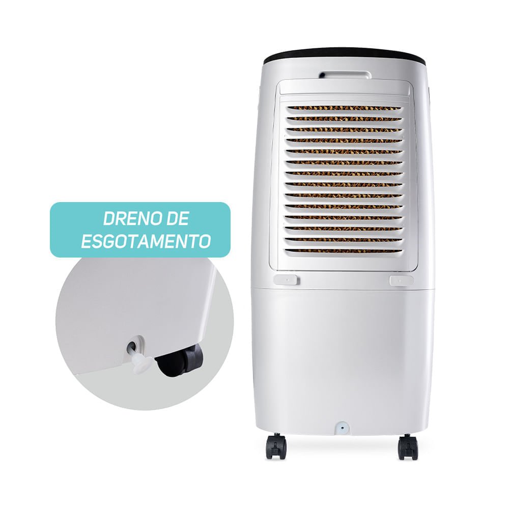 Wap Climatizador de Ar Air Protect e Polishop Ventilador de Mesa e Parede 8 Pas | 127v - 4