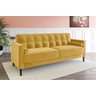 Sofá Living 3 Lugares 2,00M Madison Amarelo - 1