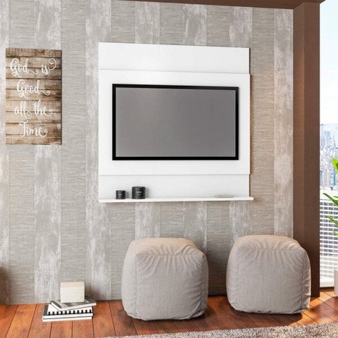 Painel para Tv até 36" 90cm Ontário Pl900 Art In Móveis - Branco