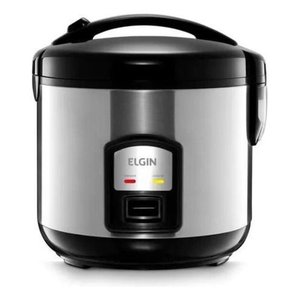 Panela de Arroz Elétrica Elgin 400w 5 Xícaras Cor Preto 110v
