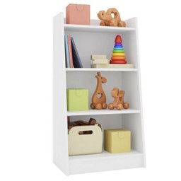 Estante Pequena Organizadora 53cm Montessori Es7000 Art In Móveis - Branco - 2
