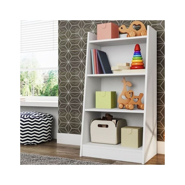 Estante Pequena Organizadora 53cm Montessori Es7000 Art In Móveis - Branco