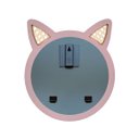 Ver imagem 5 de Espelho Decorativo Infantil 43x44cm Gato Rosa