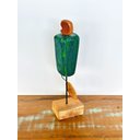 Ver imagem 3 de Escultura Caju em Madeira - Decoração Artesanal de Sergipe