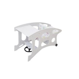 Cadeira Mágica bebê portátil multifunção 4x1-alimentação, balanço, carrinho e mesinha-Art - 3