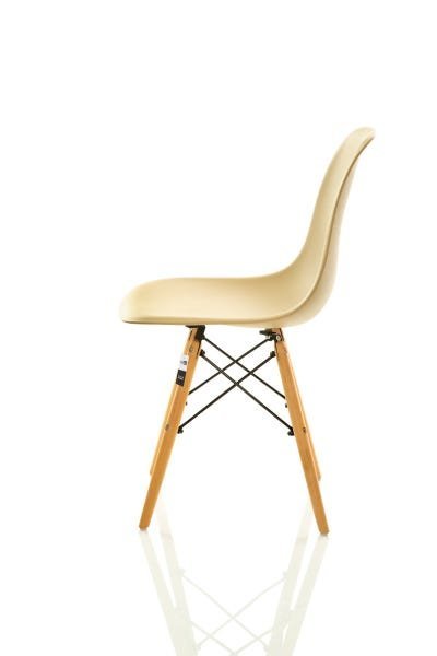 Kit 4 Cadeiras Charles Eames Eiffel Dsw - Nude Escuro - Kza Bela - 3