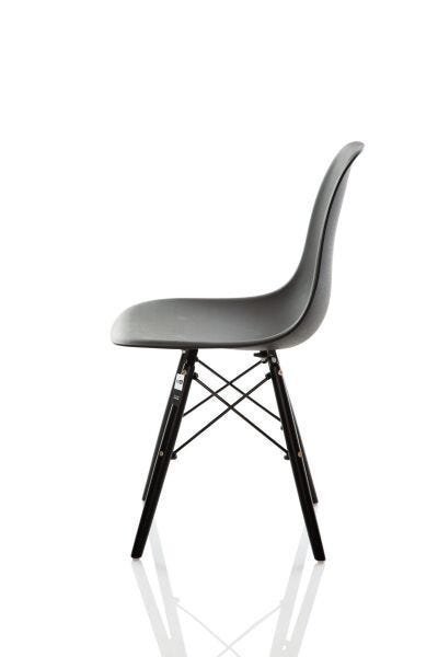 Kit 4 Cadeiras Charles Eames Eiffel Dsw - Preta Allblack - PROLAR - 2
