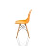 Kit 4 Cadeiras Charles Eames Eiffel Dsw - Laranja - 4