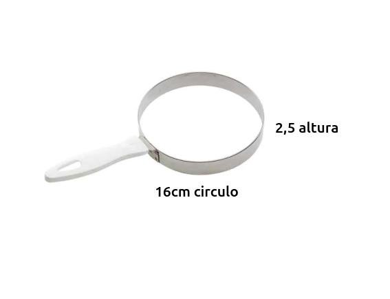 Aro Moldador de Tapioca 16 Cm Caparroz - 2