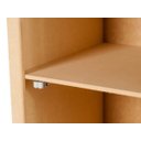 Ver imagem 6 de Movel Armário 2 Divisorias 2 Gavetas Madeira Mdf Cru