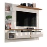 Painel para Tv 55'' Off White Damasco Intense - Lukaliam - 9