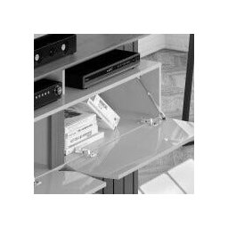 Painel Intense 55 Polegadas com Espelho -Lukaliam Móveis- Alamo Off - 4