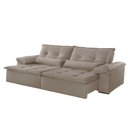 Ver imagem 3 de Sofá Parma Veludo 02 Módulos de 100m B25cm Meu Sofá Online B002 Veludo Capuccino