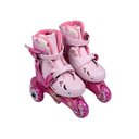 Ver imagem 4 de Meu 1º Patins Tri-line Ajustáveis com Acessórios 26 a 29 Rosa - Fênix