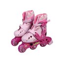 Ver imagem 3 de Meu 1º Patins Tri-line Ajustáveis com Acessórios 26 a 29 Rosa - Fênix