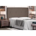 Ver imagem 2 de Cabeceira Aquilla Para Cama Box King 195 cm Suede Caramelo - D’Rossi