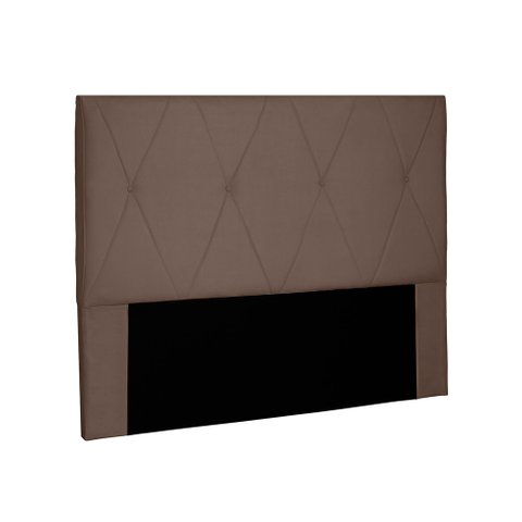 Cabeceira Aquilla Para Cama Box King 195 cm Suede Caramelo - D’Rossi