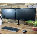 Ver imagem 3 de Suporte Bi-articulado de Mesa para 2 Monitores de 13 a 32 Polegadas Ar-204