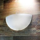 Ver imagem 5 de Kit 10 Arandelas Taschibra Jurerê Vidro Meia Lua E27 Bivolt