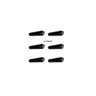 6 Manoplas 15cm X 1 Polegada Equipamento Barras Academia Fitness Punho Estacao Jfit - 1
