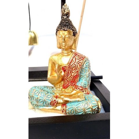 Jardim Zen Buda Colorido 04332