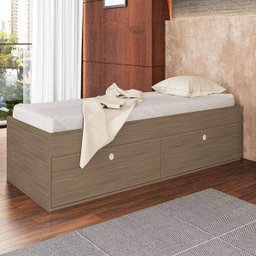 Cama de Solteiro Tokio 192x82cm com Baú Montana Cm800 Art In Móveis - 1