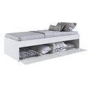 Ver imagem 5 de Cama de Solteiro Tokio 192x82cm com Baú Branco CM800 Art In Móveis