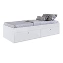 Ver imagem 4 de Cama de Solteiro Tokio 192x82cm com Baú Branco CM800 Art In Móveis