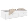 Cama de Solteiro Tokio 192x82cm com Baú Branco Cm800 Art In Móveis - 2