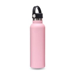 Garrafa Térmica Inox com Tampa e Alça para Esporte 500ml:preto - 7 Garrafa Térmica Inox com Tampa e Alça para Esporte 500ml:preto - 7
