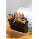 Ver imagem 4 de Escorredor de Louça 10 Pratos com Porta Talheres Preto Mor