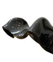 Ver imagem 4 de Cuba Sobrepor Banheiro Vidro Preto Flor Grande 55cm