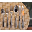 Ver imagem 2 de Jogo Talhares de Mesa Inox Prime Lagoa 12 Peças Garfo, Colher e Faca Churrasco - Yazi