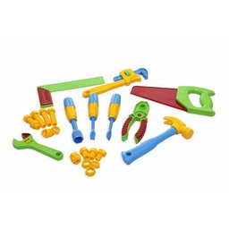 Caixa Com Kit Ferramentas Infantil 21 Pçs Poliplac 5931 - 2