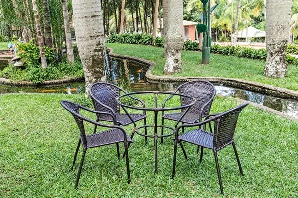 Jogo Cadeira Área, Jardim, Varanda Piscina e Churrasqueira - Tabaco