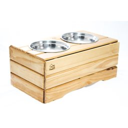 Comedouro Pet HG - com gaveta porta ração - 5