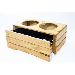 Comedouro Pet HG - com gaveta porta ração - 7