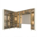 Ver imagem 4 de Guarda-Roupa Modulado Reflecta 11 Portas 319,1x240cm MDF Imperatriz Yescasa