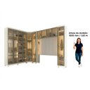 Ver imagem 5 de Guarda-Roupa Modulado Reflecta 11 Portas 319,1x240cm MDF Imperatriz Yescasa