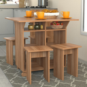 Ver imagem 6 de Mesa Tampo Dobrável 4 Bancos B10 Emovell:montana