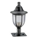 Ver imagem 1 de Balizador de Jardim Alumínio 16,5x31cm Preto Lanterna Injetada Termoplástico Luminária de Chão